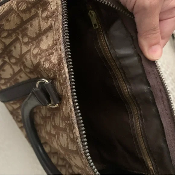 DIOR DIORISSIMO BOSTON BAG -Rare Vintage Handbag in pristine condition! - Picture 7 of 12